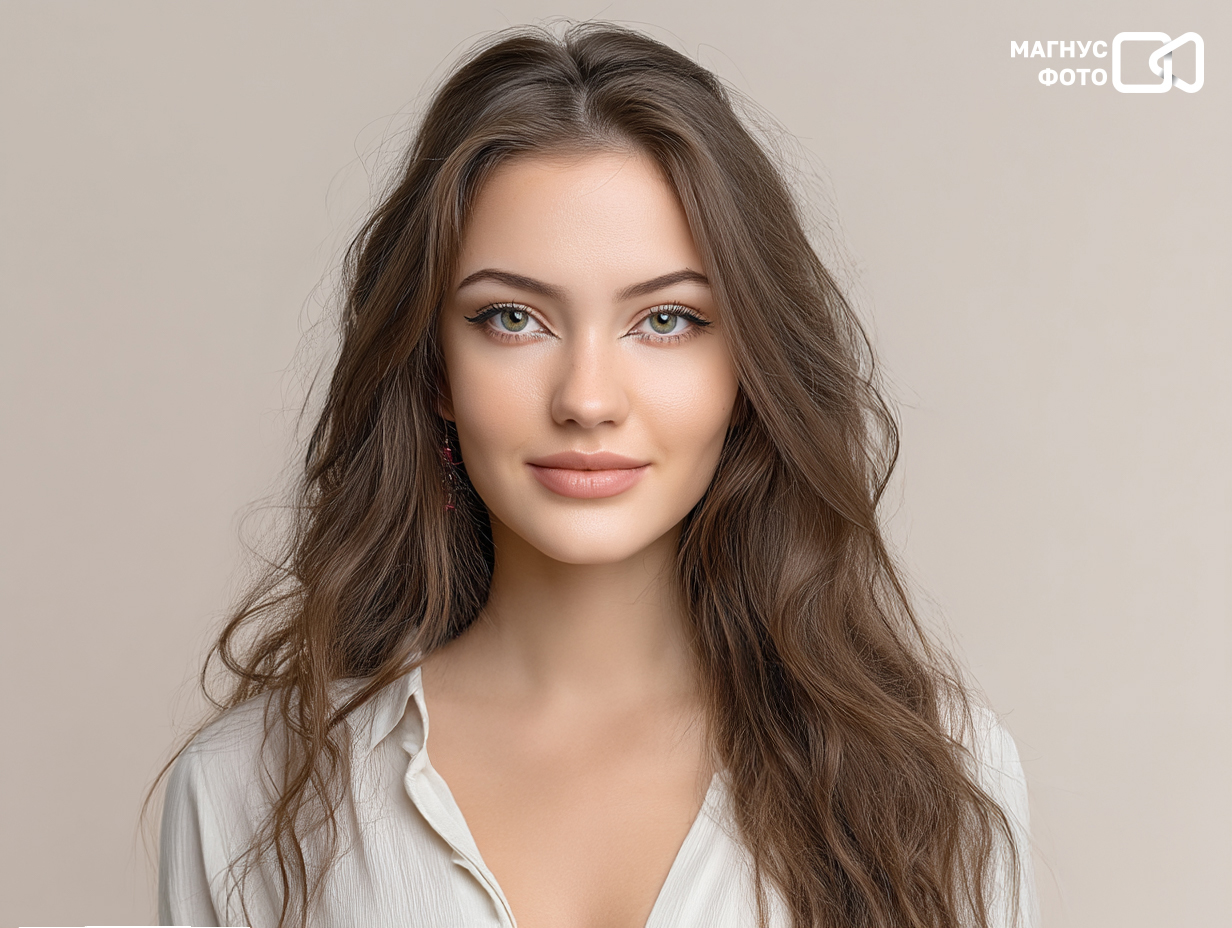 Красивое фото на документы - образец 9